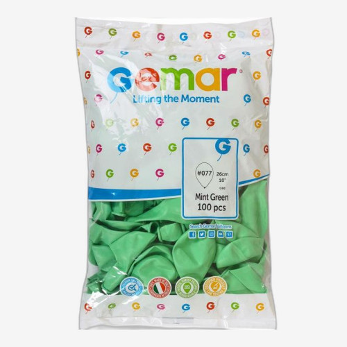 Шарики 10 пастель 