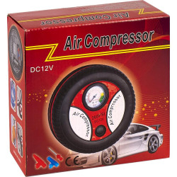 Автомобільний компресор для шин 18×6 см Air Compressor 260 PSI