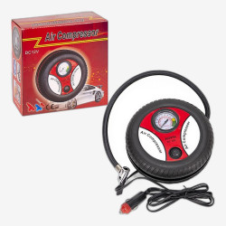 Компреcсор для шин в машину 18*6см Air Compressor 260PSI