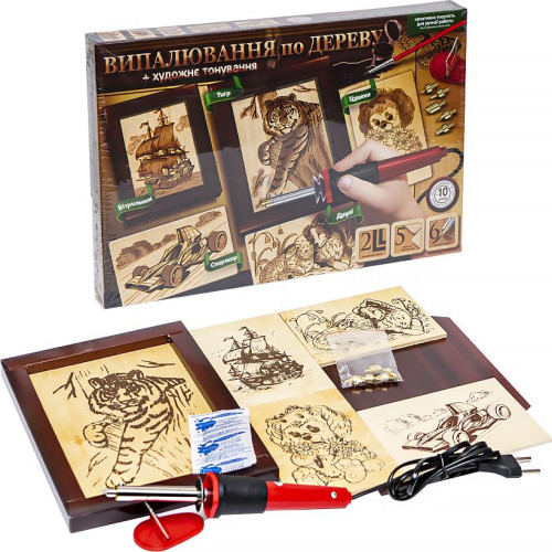 Набір для піропластики по дереву WD-01-01