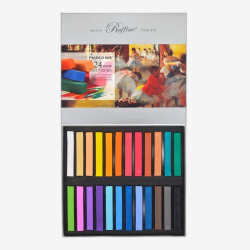 Пастель сухая 24 цвета, 7300/24 Fine Art MARCO